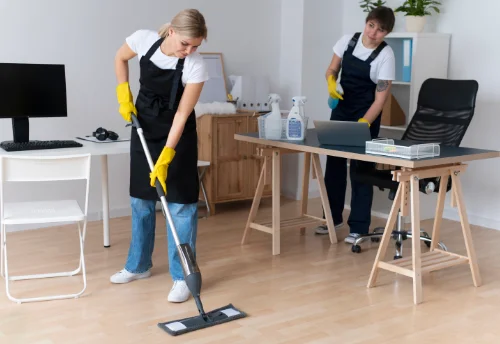 Nettoyage de bureau professionnel à Laval-sur-Vologne